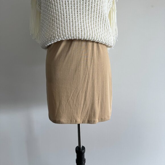 Michael Kors Fringe Trim Knit Dress, New, Size M - Picture 9 of 17